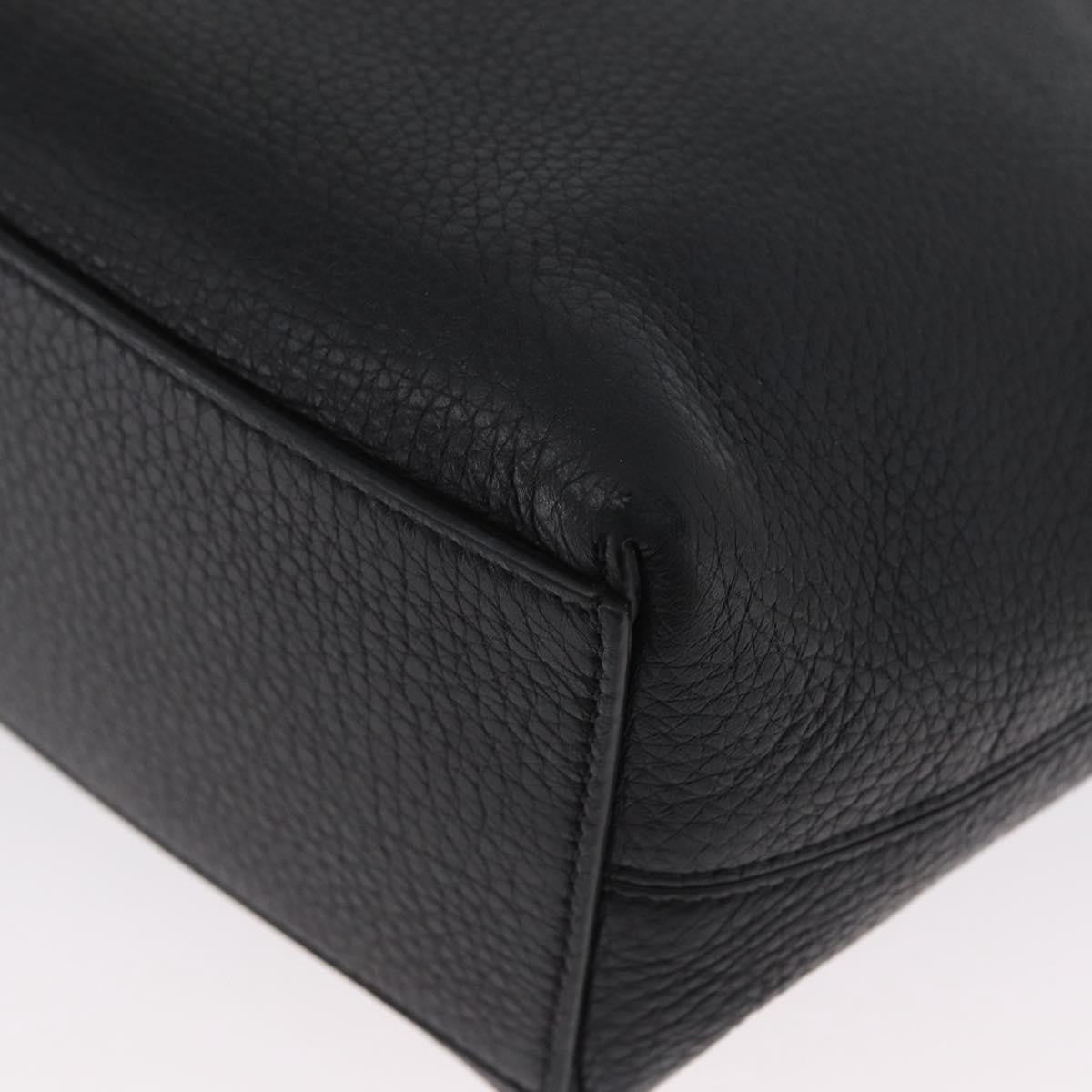 Valentino Garavani Rockstud Shopper Tote Leather, BLACK, LEATHER, Tote bag