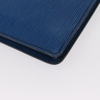 Louis Vuitton Porte-Documents Senateur Bag Epi Leather, BLUE, LEATHER, Clutche & pouche