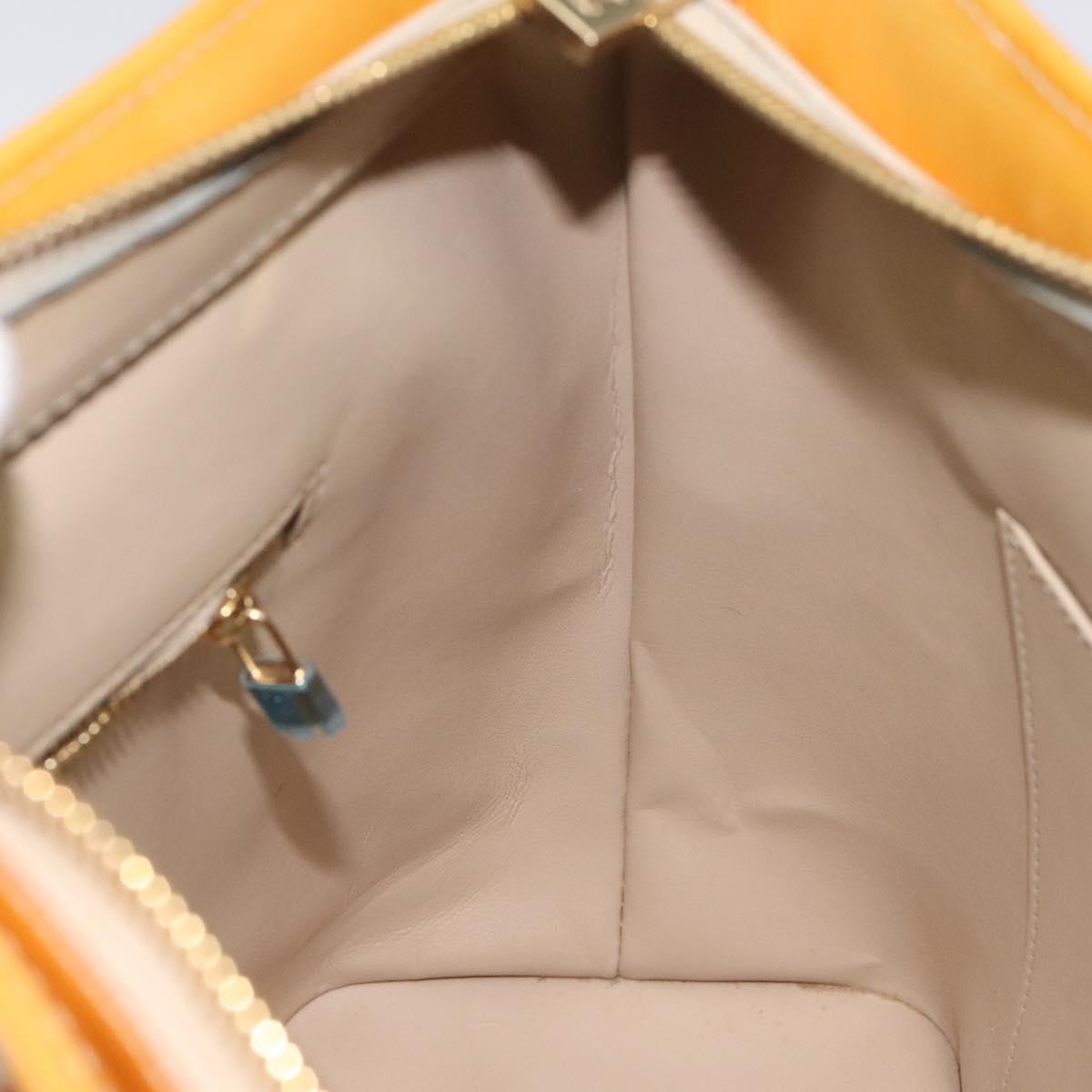 Louis Vuitton Houston Handbag Monogram Vernis, BEIGE, PATENT_LEATHER, Handbag