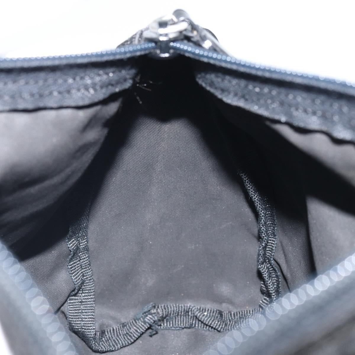 Prada Vintage Pouch Tessuto, BLACK, NYLON, Clutche & pouche