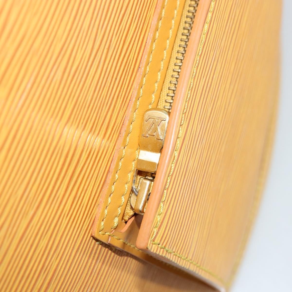 Louis Vuitton Gobelins Backpack Epi Leather, Yellow, Leather, Backpack