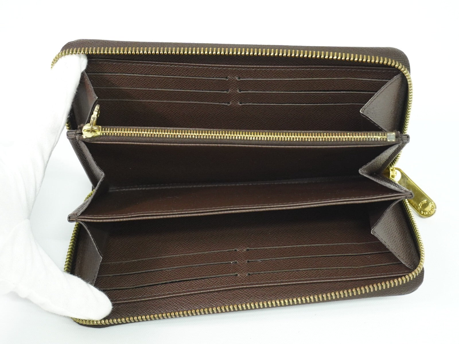 Louis Vuitton Zippy Wallet NM Monogram Canvas, BROWN, CANVAS, Wallets