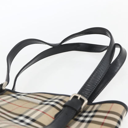 Burberry Nova Check Tote Nylon, BEIGE, NYLON, Tote bag