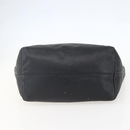 Loewe Anagram Tote Leather, BLACK, LEATHER, Tote bag