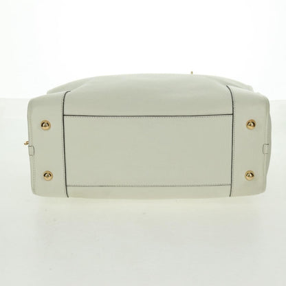 Loewe Amazona NM Bag Leather, WHITE, LEATHER, Handbag