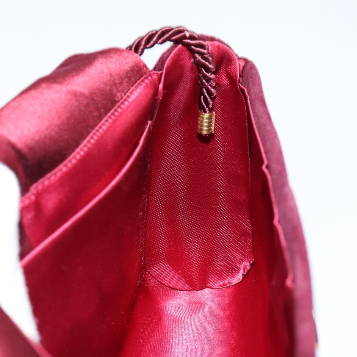 Bally Vintage Shoulder Bag Velvet, RED, VELVET, Shoulder bag