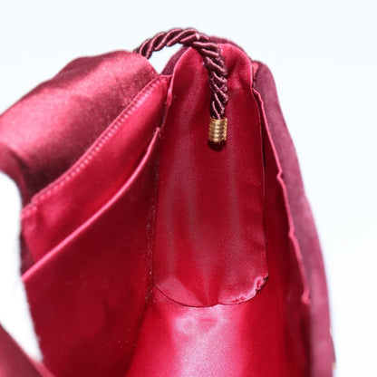 Bally Vintage Shoulder Bag Velvet, RED, VELVET, Shoulder bag