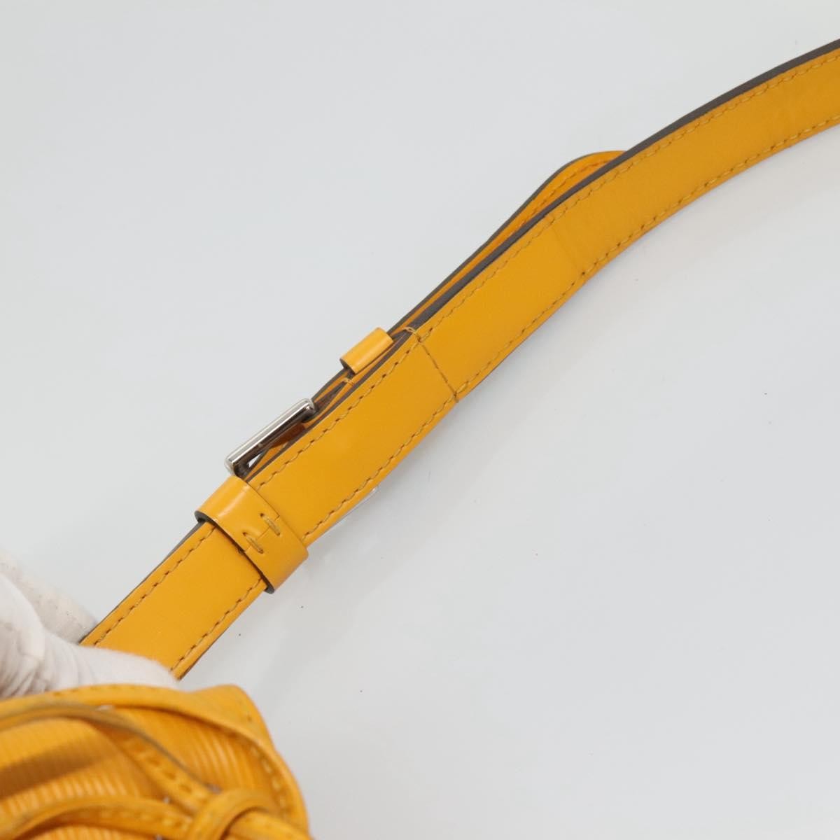 Louis Vuitton Petit Noe NM Handbag Epi Leather, Yellow, Leather, Shoulder Bag