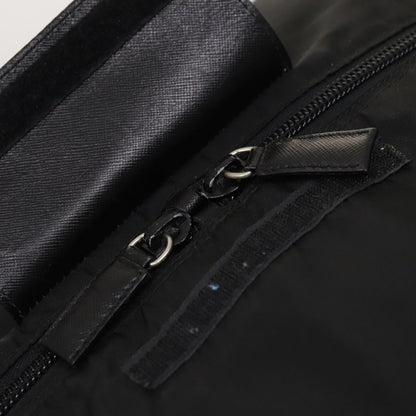 Prada Boston Bag Tessuto, BLACK, NYLON, Travel bag