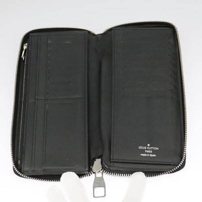 Louis Vuitton Zippy wallet vertical Damier Graphite, BLACK, CANVAS, Wallets