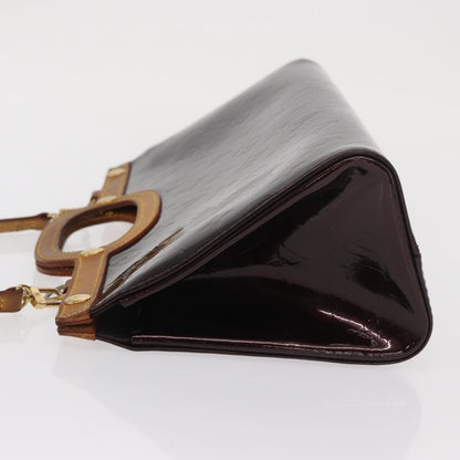 Louis Vuitton Roxbury Drive Handbag Monogram Vernis, PURPLE, PATENT_LEATHER, Handbag