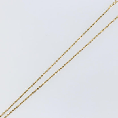 Christian Dior Vintage Logo Round Pendant Necklace Metal, GOLD, METAL, Necklace