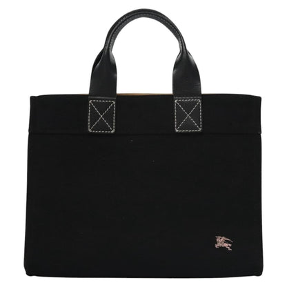 Burberry Blue Label Handbag Canvas, BLACK, CANVAS, Handbag