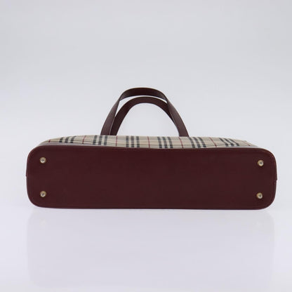 Burberry Nova Check Tote canvas check pattern, BEIGE, CANVAS, Tote bag