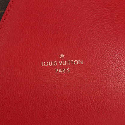 Louis Vuitton Kimono Handbag Monogram Canvas and Leather, Red, Canvas, Handbag