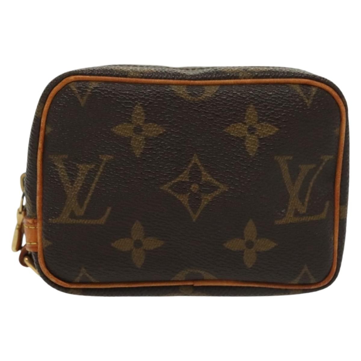 Louis Vuitton Wapity Trousse Pouch Monogram Canvas, BROWN, CANVAS, Clutche & pouche