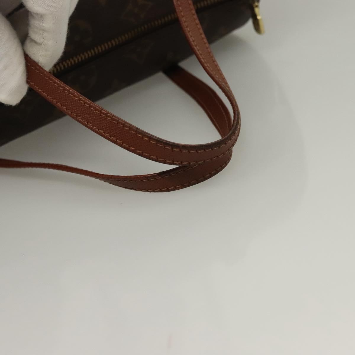 Louis Vuitton Papillon Handbag Monogram Canvas, BROWN, CANVAS, Handbag
