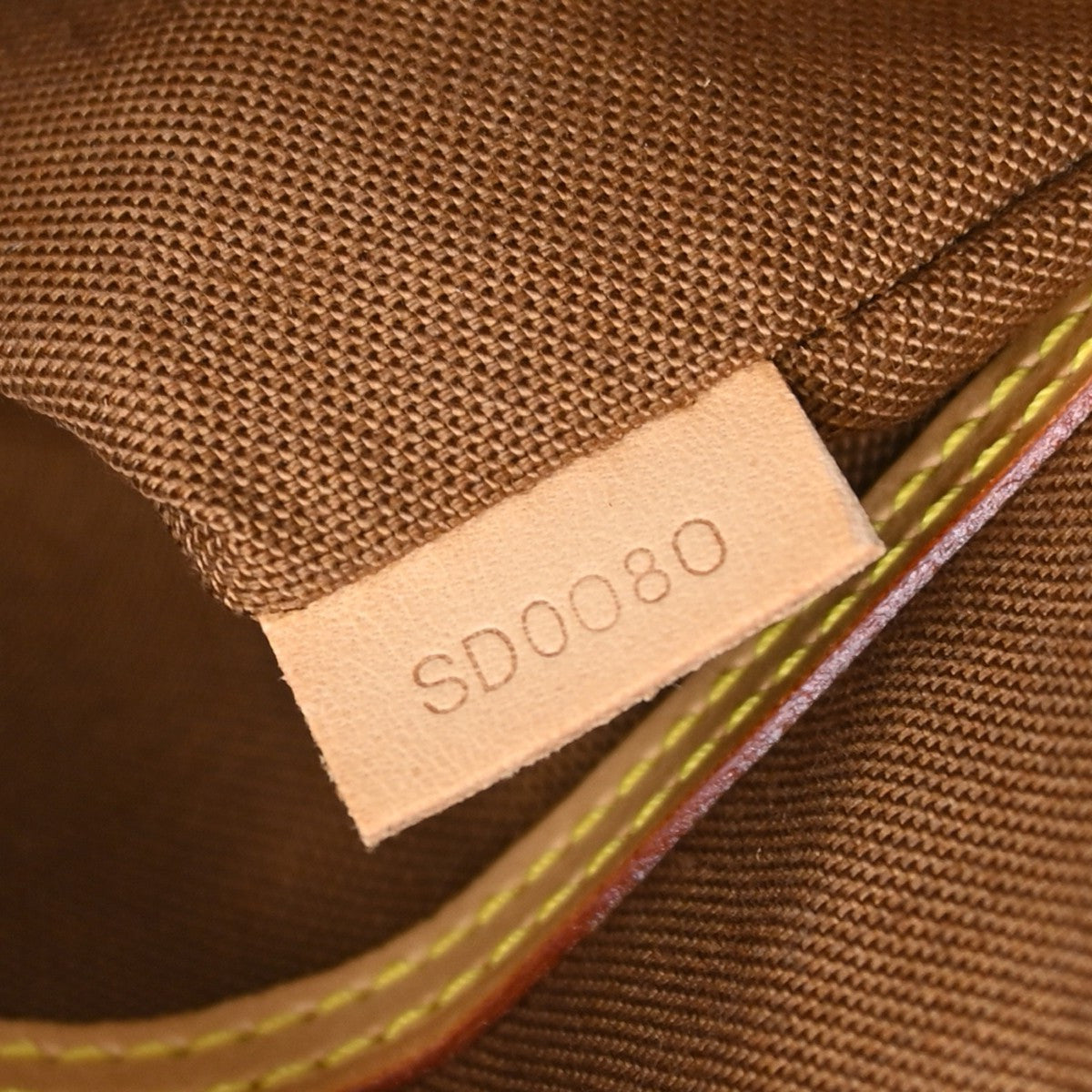 Louis Vuitton Alma Handbag Monogram Canvas, BROWN, CANVAS, Handbag