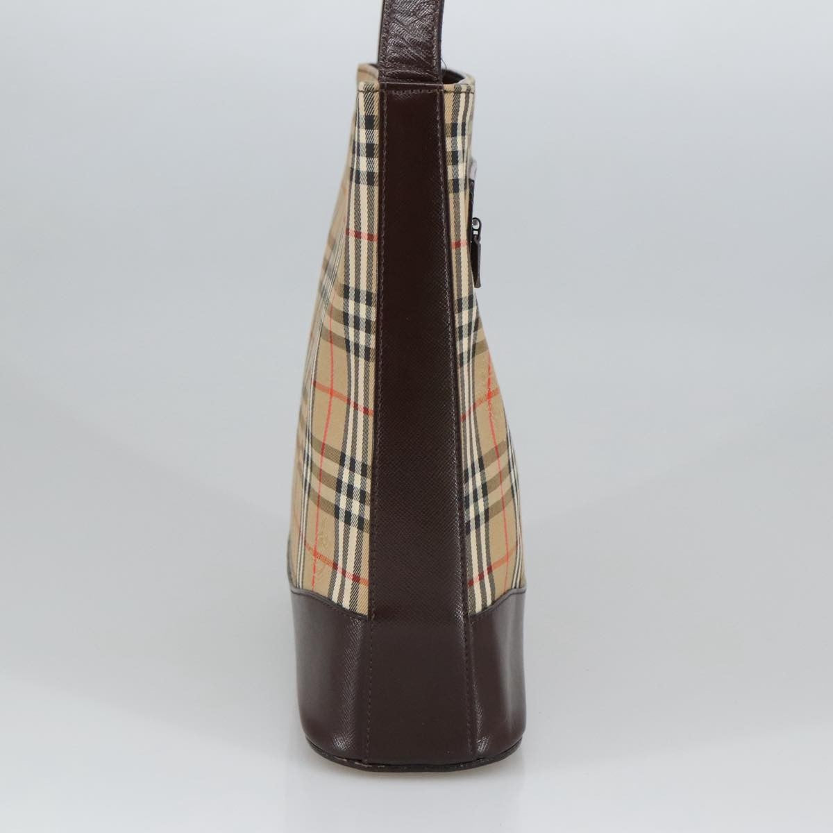 Burberry Shoulder Bag Nova Check Canvas, BEIGE, CANVAS, Shoulder bag