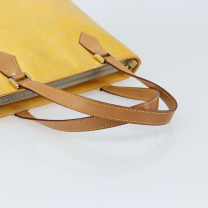 Louis Vuitton Houston Handbag Monogram Vernis, GRAY, PATENT_LEATHER, Tote bag