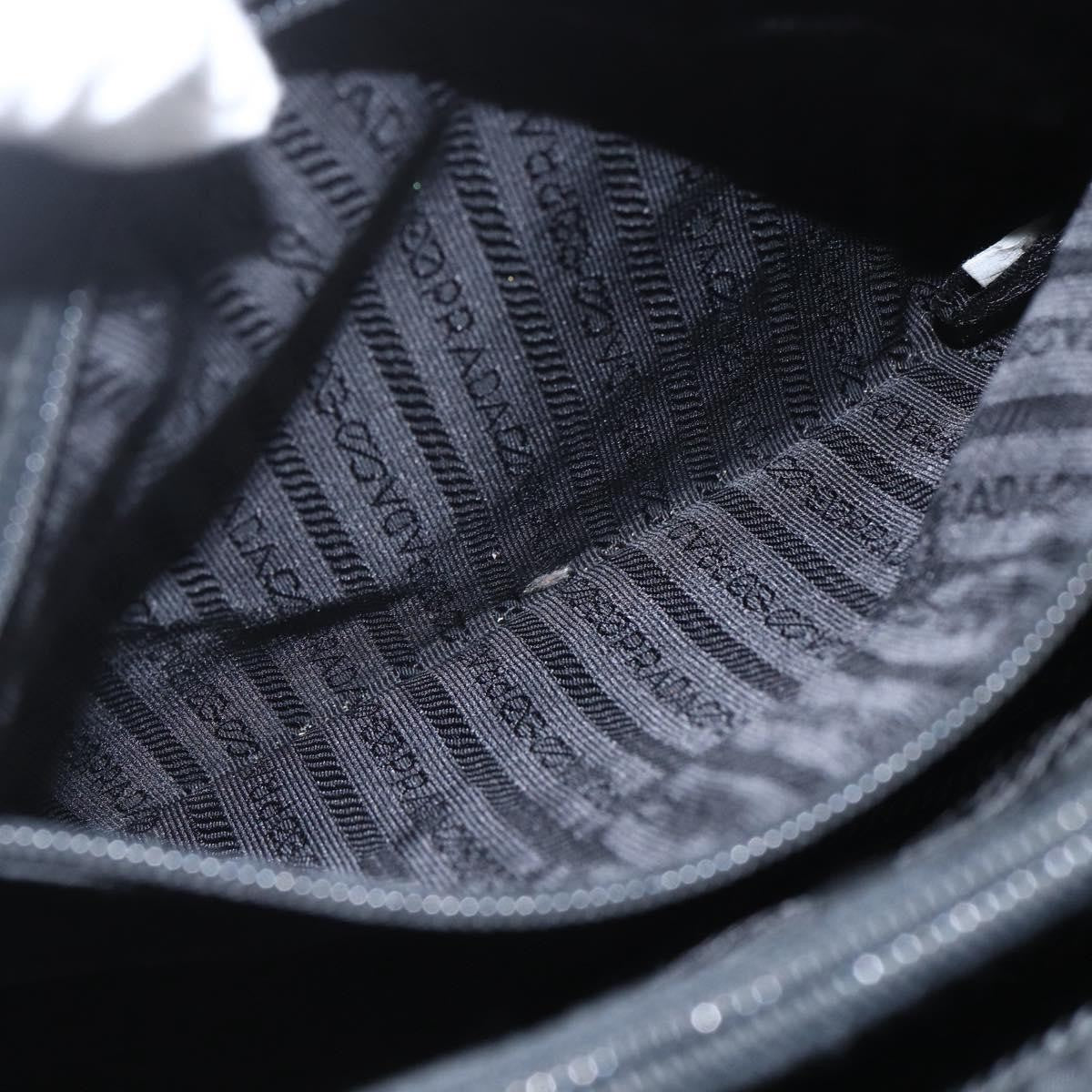 Prada Vintage Tote Tessuto, BLACK, NYLON, Tote bag