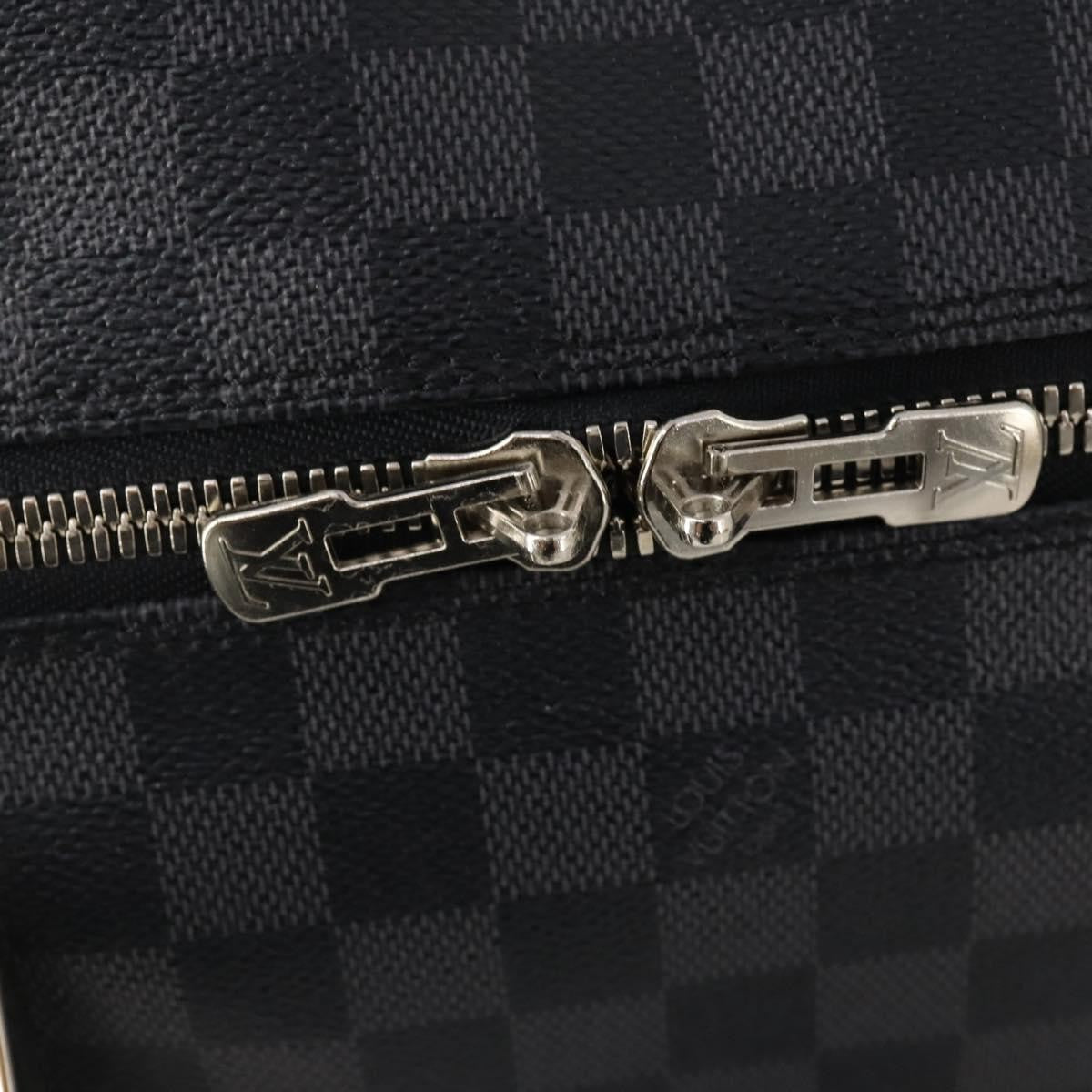 Louis Vuitton Roadster Duffle Bag Damier Graphite, Gray, Canvas, Travel Bag