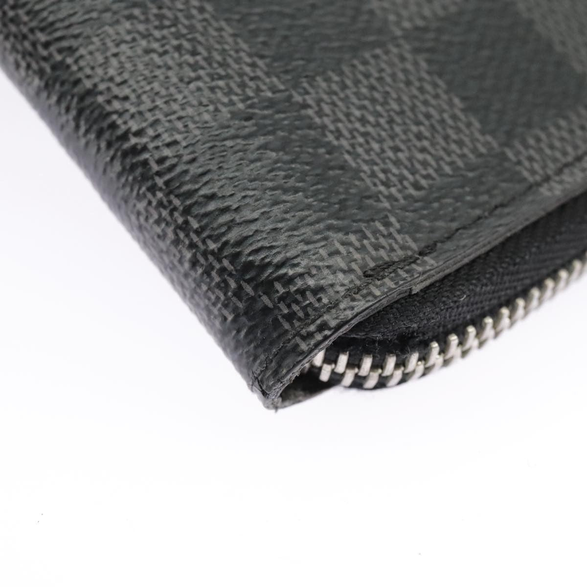 Louis Vuitton Zippy wallet vertical Damier Graphite, Gray, Canvas, Wallet