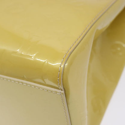 Louis Vuitton Catalina Handbag Monogram Vernis, YELLOW, PATENT_LEATHER, Tote bag