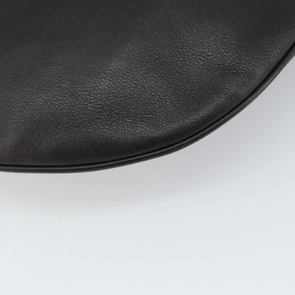 Gucci Vintage Shoulder Bag Leather, BLACK, CANVAS, Shoulder bag