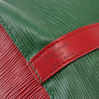 Louis Vuitton Bicolor Petit Noe Handbag Epi Leather, GREEN, LEATHER, Handbag