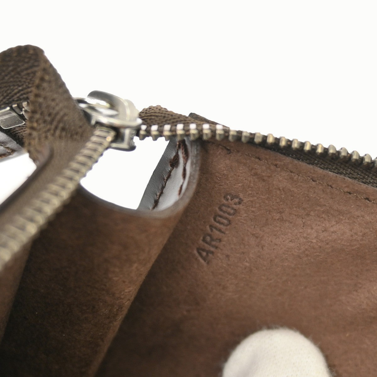 Louis Vuitton Pochette Accessoires Epi Leather, Brown, Leather, Clutch