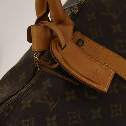 Louis Vuitton Keepall Bag Monogram Canvas, BROWN, CANVAS, Travel bag