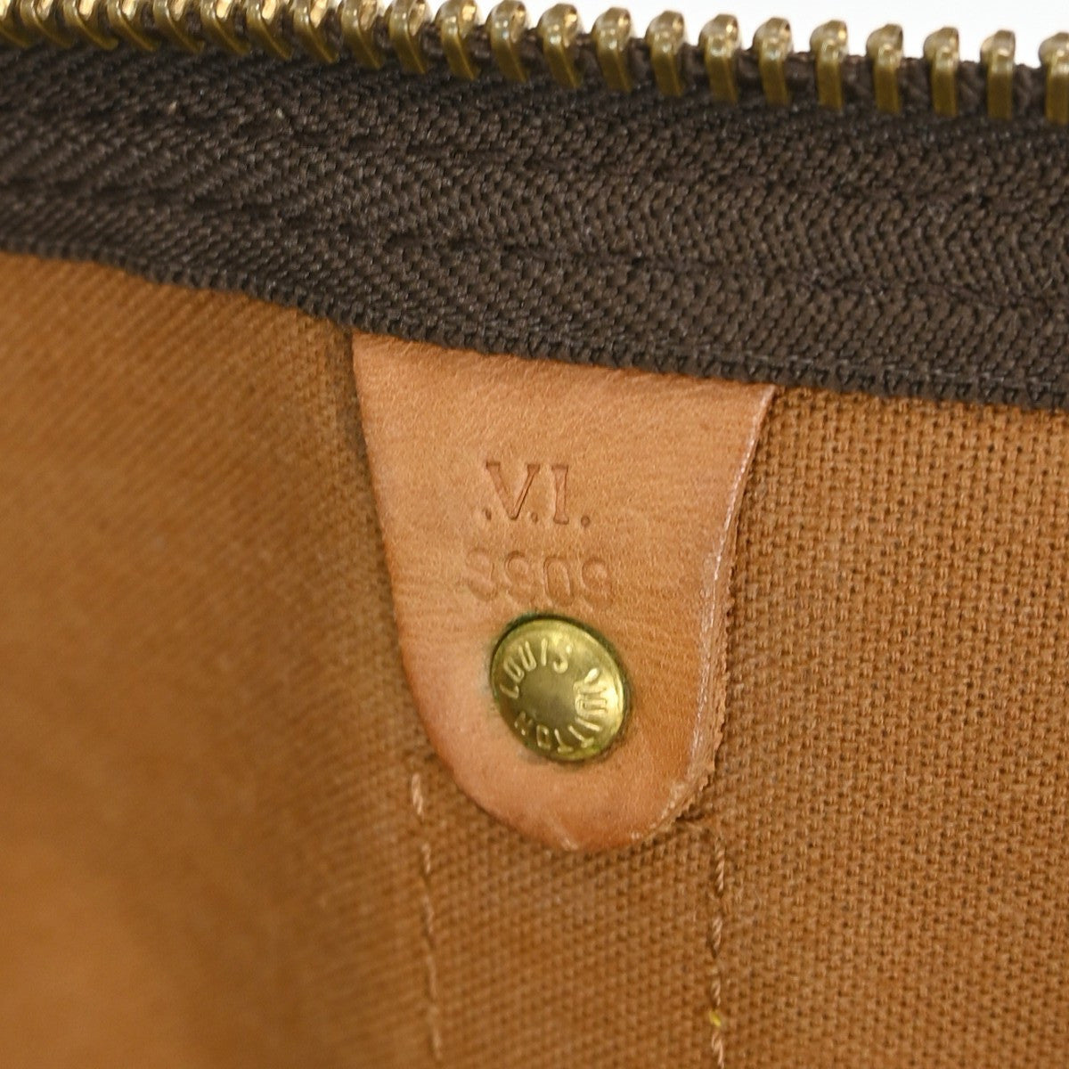 Louis Vuitton Keepall Bandouliere Bag Monogram Canvas, BROWN, CANVAS, Travel bag