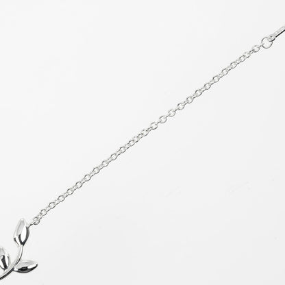 Tiffany & Co. Olive Leaf Chain Bracelet Sterling Silver, SILVER, SILVER, Bracelet