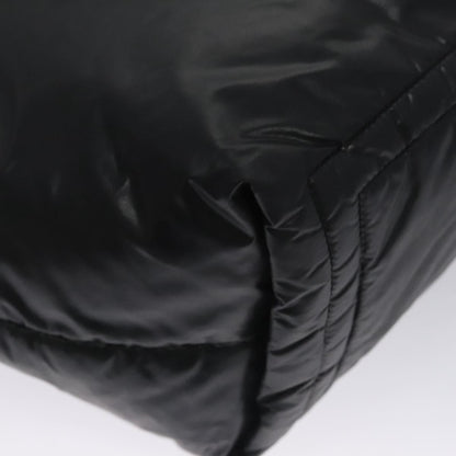 Chanel Coco Cocoon Reversible Tote Quilted Nylon, BLACK, NYLON, Tote bag