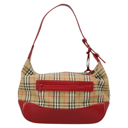 Burberry Nova Check Handbag Nova Check Canvas, BEIGE, CANVAS, Handbag