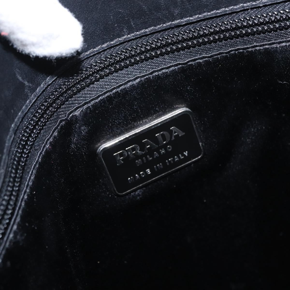 Prada Vintage Briefcase Leather, BLACK, LEATHER, Briefcase