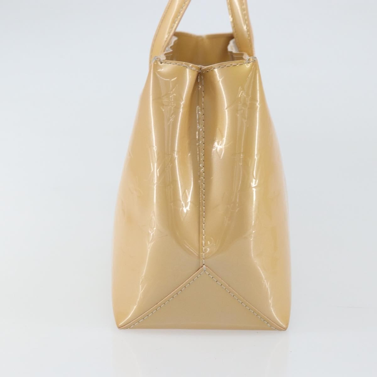 Louis Vuitton Wilshire Handbag Monogram Vernis, BEIGE, PATENT_LEATHER, Tote bag