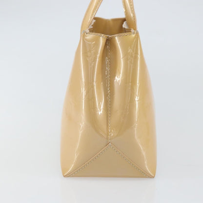 Louis Vuitton Wilshire Handbag Monogram Vernis, BEIGE, PATENT_LEATHER, Tote bag