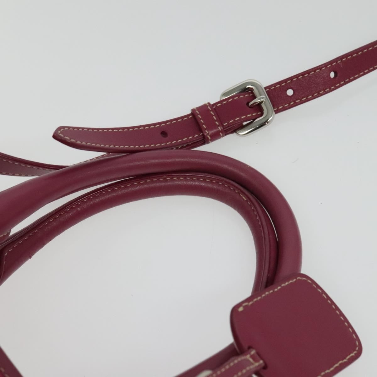 Prada Convertible Belted Hobo Tessuto with Leather, Pink, Nylon, Tote Bag