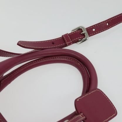 Prada Convertible Belted Hobo Tessuto with Leather, Pink, Nylon, Tote Bag