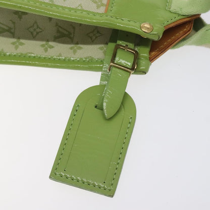 Louis Vuitton Kathleen Tote Mini Lin, GREEN, CANVAS, Handbag