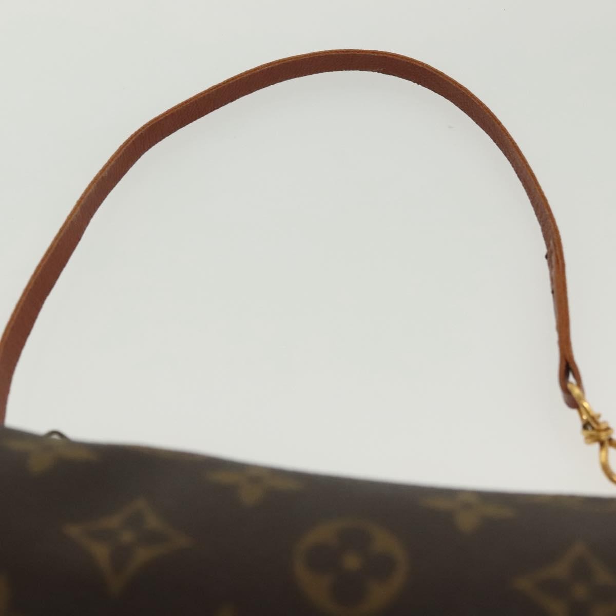 Louis Vuitton Papillon Pochette Monogram Canvas, BROWN, CANVAS, Handbag
