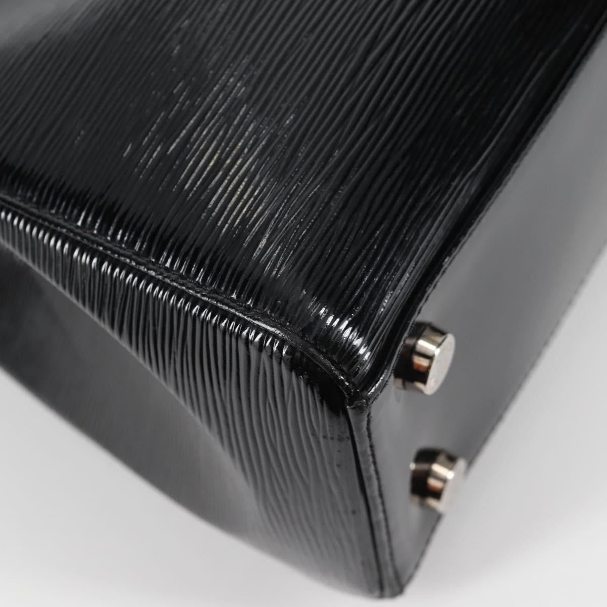 Louis Vuitton Brea Handbag Electric Epi Leather, BLACK, LEATHER, Handbag