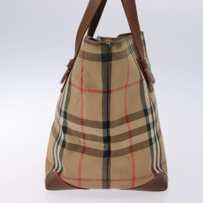 Burberry Nova Check Tote canvas check pattern, BEIGE, CANVAS, Tote bag