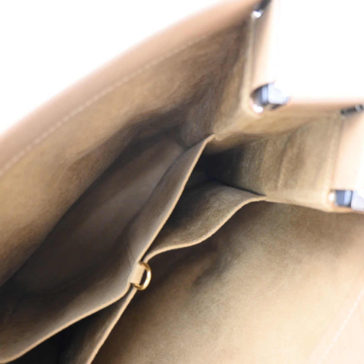 cartier Trinity Hand bag Leather, Beige, Leather, Handbag