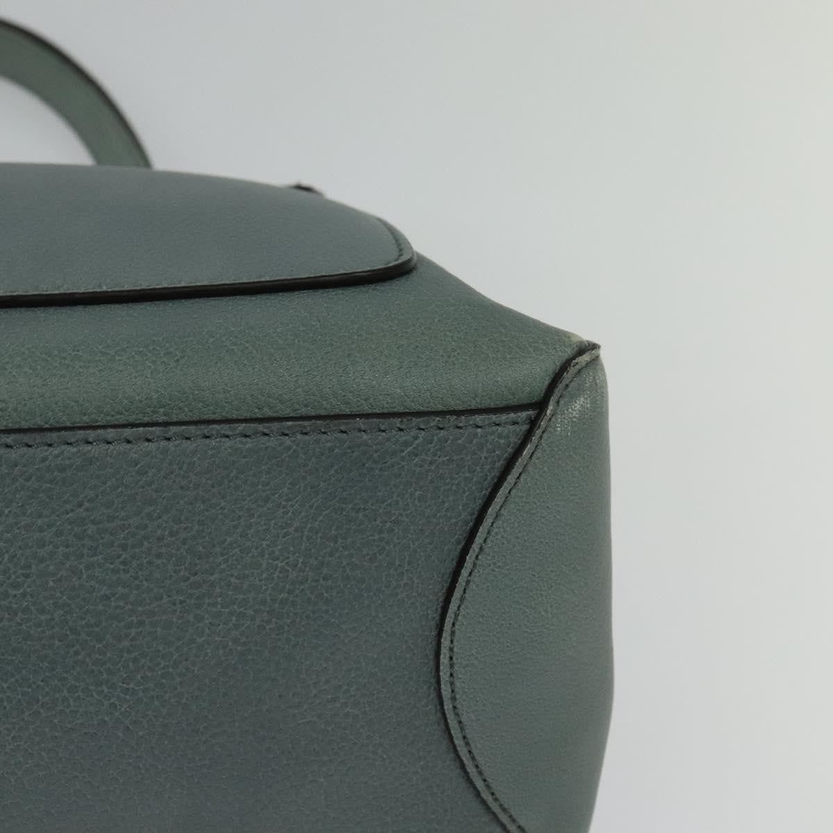 Chloe Faye Day Bag Leather, GREEN, LEATHER, Handbag