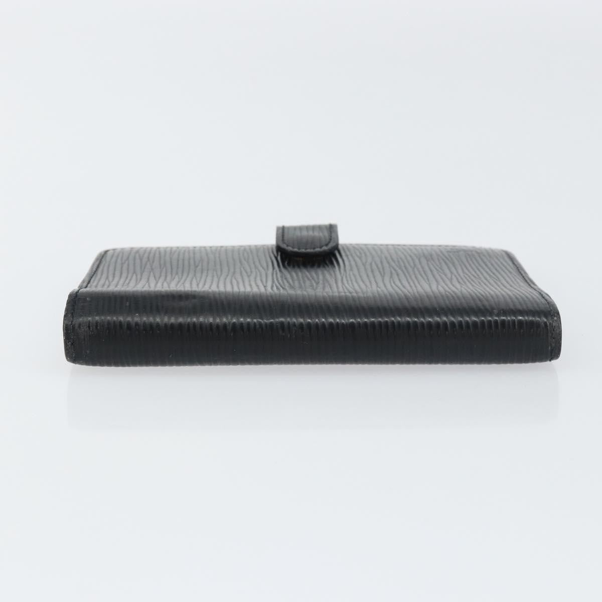 Louis Vuitton Agenda Cover Epi Leather, BLACK, LEATHER, Wallets