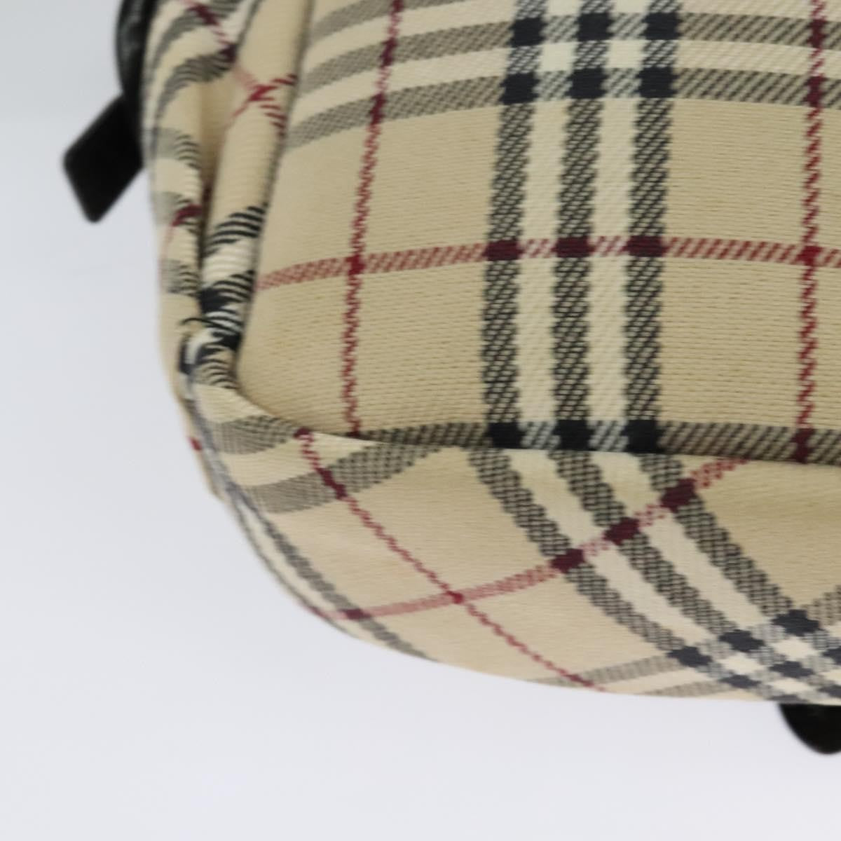 Burberry Nova Check Blue Label Canvas, BEIGE, CANVAS, Shoulder bag