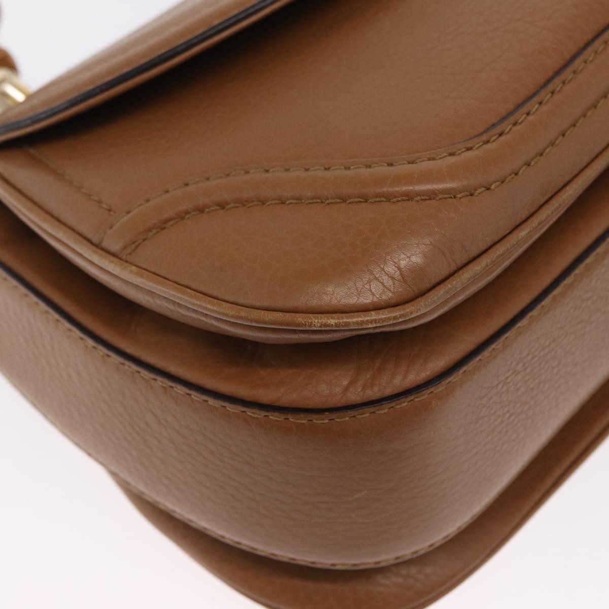 Gucci New Bamboo 1921 Top Handle Bag Leather, BROWN, LEATHER, Handbag